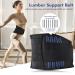 Buy Ergonomic Lumbar Support Lower Back Brace - Lightweight Waist Support Belt for Men & Women | Relieve Pain & Improve Posture | Black Small - Buy Online on GoSupps.com