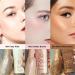 Lovelycat Body Glitter Powder Stick Face highlights Shimmer Face and Body Highlighter Powder with Sponge Head Magic Colour Shiner Powder for Face Body Arms Collarbones and Leg (01#White) - Buy Online on GoSupps.com