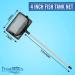 FISH PROS Telescopic Pond Skimmer Net - 24 Extendable Handle, 2.5 Deep Mesh Scoop - Aquarium Tank Cleaning Tool - Buy Online on GoSupps.com