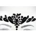 Mermaid Black Face Gems Glitter Stickers - Halloween Makeup Beauty - Buy Online on GoSupps.com