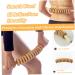 Wood Massage Scooter & Back Roller - 12 Rolls 360 Curved Muscle Relief Cellulite Treatment & Manual Gloves - Buy Online on GoSupps.com