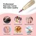 MelodySusie Professional Tornado Carbide Tungsten Nail Drill Bit - Fine Tapered Series Bit-X for Manicure Pedicure Gel Polishing - Purple Salon Bits - Buy Online on GoSupps.com