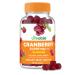 Lifeable Cranberry Gummies for Women | 25000 mg Equivalency | Great Tasting Cranberry Supplement | for Urinary Tract Health Bladder & Kidney Support | Vegan and Non GMO Cranberries | 60 Count