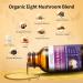 Lions Mane Mushrooms Liquid Extract Lions Mane Supplement Organic 8 Mushrooms Complex Extract Drops Up to 2 Month Supply (60ml) 60 ml (Pack of 1) - Buy Online on GoSupps.com