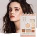 Natural Matte Eyeshadow Palette - Daily Eye Makeup Palette - 2 Shimmer Colors and 5 Matte Colors Combined Highly Pigmented Pressed Eye Shadow Makeup Pallet Uwariloy 1 count (Pack of 1) - Buy Online on GoSupps.com