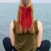 Big Hair Bows Bow Hair Clips Multifunctional Hair Ribbon Bow Clips with Spring Metal Hair Clip Hair Bows for Women Girls Birthdays Day Wine Red - Buy Online on GoSupps.com