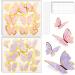 Gold 3D Butterfly Cupcake Toppers - 81-Piece Happy Birthday Cake Decorations - Buy Online on GoSupps.com