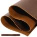 RingSun 12''X24'' Genuine Leather Sheets for Crafts Full Grain Leather Tooling Leather (2mm) Thick Cowhide Leather Pieces Square, Dark Brown 12''X24'' Dark Brown