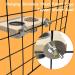 Tfwadmx Bird Food Stainless Steel Cups Wooden Perch Stand - Hanging Feeder Bowls for Parakeets, Conures, Cockatiels, Budgie Parrot - Feeding & Watering Supplies - Buy Online on GoSupps.com