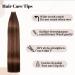 Buy Hotlulana 18 Tape-In Real Hair Extensions - Balayage Dark Brown & Chestnut | 100% Natural Skin Weft - 40pcs 80g - Buy Online on GoSupps.com
