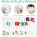 Mocoosy 182Pcs Reversed Silicone Alphabet Resin Molds Kit with Hand Drill - Resin Keychain Making Set for Fancy Letter & Ornament Designs - Buy Online on GoSupps.com