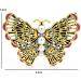 Pin Jewelry Gifts for Women Fashion Accessories Vintage Butterfly Brooch Ladies Enamel Palace Style Insect Party Brooch Cardigan Coat Brooch Brooches & Pins - Buy Online on GoSupps.com