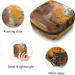 Autumn Forest Avenue Leaves Color Period Bag Sanitary Napkin Storage Travel Makeup Pouch - GIAPB 1291 - Buy Online on GoSupps.com