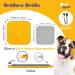 Buy Oouipets XXL Lick Mat for Dogs & Cats - 2 Pack 25x25cm Odorless Stress Relief Gadget with 168 Suction Cups - Easy to Clean & Fun in Violet and Yellow - Buy Online on GoSupps.com