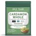 SPICE TRAIN Cardamom Pods (100g/ 3.53oz) +8mm Large size Green Cardamom Pods/Elachi | Raw from India in Resealable Ziplock Pouch