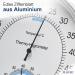MAVORI 2in1 Stainless Steel Thermometer & Hygrometer | Analog Indoor Climate Control | Accurate Air Humidity & Temperature | 12.5cm - Buy Online on GoSupps.com