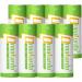 18500 Rechargeable Li-ion Batteries 3.7V 1600mAh - Flat Top 8 Pack for Solar Garden Lights & Flashlights - Buy Online on GoSupps.com