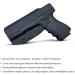 Glock 19 Holster IWB Kydex Holster Custom Fit: Glock 19 19X Glock 25 Glock 44 Glock 45 (Gen 1-5) & Glock 23 Glock 32 (Gen 3-4) Pistol - Inside Waistband Concealed Carry - Adj. Cant Retention  Cover Mag-Button  No Wear  No  - Buy Online on GoSupps.com