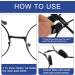 Ouligay 10 Pairs Anti-Slip Silicone Nose Pads for Glasses - Black - Buy Online on GoSupps.com