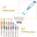 FRCOLOR 24 Pcs Eyeliner Pencil Lip Liner Jaw Trainer Colored Eye Liner Pencils Set Liquid Eyeliner Mousse 1 count (Pack of 1) Colorfulx2pcs - Buy Online on GoSupps.com