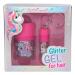 Depesche 10843 Hair gel with glitter Ylvi and the Minimoomis 2 bottles in a gift set