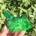 Natural Crystal Rough 100-120g Natural Crystal Green Angel Aura Quartz Cluster specimens Titanium Coating Quartz Cluster (Size : 110-120g) - Buy Online on GoSupps.com