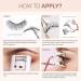 MLEN Dual Magnetic Eyelashes - Reusable 3D False Lashes with Soft Magnets - Style A - Buy Online on GoSupps.com