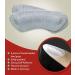 Pedag Stop Soft Suede Leather Heel Grip - Gray, Unisex One Size Fits All - 5 Pair Pack - Buy Online on GoSupps.com