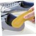FRCOLOR 4 Pairs Anti-Drop High Heel Grips & Metatarsal Pads - Comfort Insole Cushions for Women - Perfect Heel Inserts & Liners - Yellow 10.10x3.60x0.30CM - Buy Online on GoSupps.com