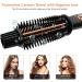 AmoVee 1 Inch Curling Iron - Dual Voltage Tourmaline Ceramic Ionic Hot Brush for Long Hair - Professional Instant Heat Up Styling Tool - Travel-Friendly - Buy Online on GoSupps.com
