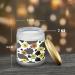 Vanilla Scented Candles - Aromatherapy Jar Candles 7 oz | Long Lasting Gift Set for Women - Black & White Cow Print with Sunflowers - Buy Online on GoSupps.com