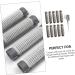 SOESFOUFU 10pcs Perm Bar Hair Root Fluffy Clip Air Volumizing Clips Hair Volume Tool Hair Pin Abs Grey - Buy Online on GoSupps.com