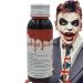 Blood Makeup - 100ml Vampire Blood Gel Realistic Liquid for Special Effects | Washable Costume Prop for Wedding Dress Cosplay Makeup
