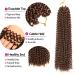 Buy Passion Twist Hair 18-Inch - 7 Packs Water Wave Crochet Extensions for Bohemian Styles | YDDM 30# - Buy Online on GoSupps.com