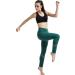 Rataves High Waisted Yoga Pants with Pockets for Women - Tummy Control Mesh Leggings - A-Green, Small - Buy Online on GoSupps.com