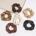 Satin Solid Color Scrunchies Elastic Hair Bands Women Girls Hair Accessories Ponytail Holder Silk Hair Tie Scrunchies(Light brown) - Buy Online on GoSupps.com