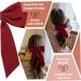 Hair Bows for Women 2PCS French Velvet Hair Bow Clips with Ribbon Large Cute Bow Clips for Women Soft Bow Barrette for Teen GirlsHair Bow Clips - Buy Online on GoSupps.com