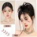 Clip on Ponytail for Woman 8 Teeth Claw Messy Bun Makeup Ponytail Extension Synthetic Fiber Stylish Clip in Claw Hair Washable Hairpiece for Photography Black - Buy Online on GoSupps.com