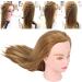 Realistic Practice Window Doll Head for Hairdressers Ideal for Beauty Teachers & Students Soft Hair Styling Puppet - Buy Online on GoSupps.com