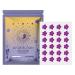 Bexdug UV Detection Stickers Sun UV Stickers | Sunblock Sticker Sunscreen Reminder Stickers Sun UV Sticker Know When to Re-Apply Sunscreen flowers