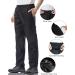 iCreek Men's Rain Pants - Waterproof Lightweight Outdoor Trousers for Bicycle & Trekking Black M/28L - Buy Online on GoSupps.com