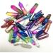 Colorful Titanium Aura Lemurian Seed Quartz Crystal Stone Point Specimen Elecrtoplated Crystals Decoration Crafts Stones 100g Stone Crystal Reiki - Buy Online on GoSupps.com