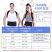 Back Brace Posture Corrector for Men & Women - Adjustable Upper Back Support & Spine Straightener (Pink M) | Improve Posture & Comfort - Buy Online on GoSupps.com