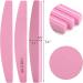 Washable Nail Buffer 100/180 Grit Double Sided File Block for Acrylic & Gel Nails - Pink - Buy Online on GoSupps.com