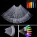 100 Pieces Transparent Nail Art Tip Rings - DIY Nail Practice & Display Sticks for Perfect Nail Designs - Buy Online on GoSupps.com