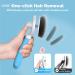 ZIMCATE Cat & Dog Brush - Ergonomic One-Click Cleaning Tool for Short & Long-Haired Pets Ideal for Rabbits - Blauer See Wool Brush - Buy Online on GoSupps.com