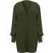 Gefomuofe Cardigans for Women Long Sleeve Cardigan for Women Pocket Jacket Cardigan Women's Blazer Cardigan Outerwear Elegant Shoulder Jacket Top Casual Top Green S - Buy Online on GoSupps.com