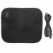 Heated waist cushion adjustable three-stage timing temperature electric heating pillows simple use pain relief electrical waist cushion for the health of the waist