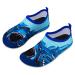 Kids Beach Swim Shoes Water Sport Shoes Barefoot Skin Boys Girls Baby Non-Slip Quick Dry Barefoot Aqua Socks Pool Surfing Yoga Garden 7/7.5 UK Child Big Shark
