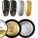 Chrome Gel Nail Polish Metallic Nail Painting Gel Gold Silver Spider Gel Liner Art Soak Off UV Drawing Polish 3D Metal Painting Gel DIY